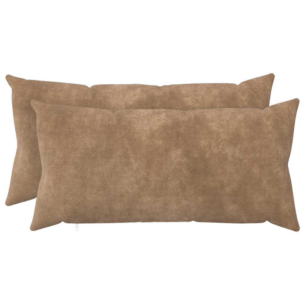 vidaXL Poszewka na poduszkę 2 pcs HEERLEN Ciemnoszary 40 x 80 cm