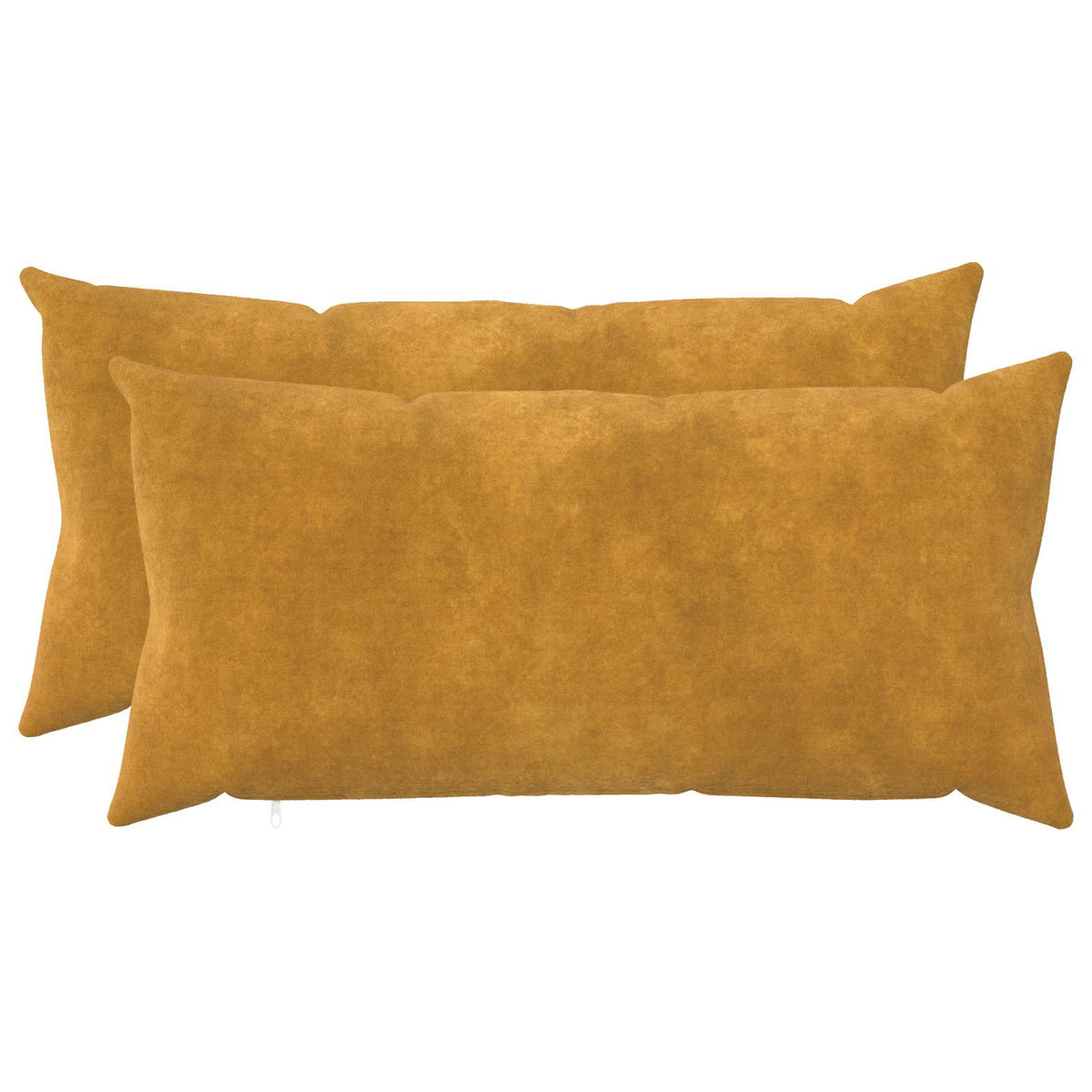 vidaXL Poszewka na poduszkę 2 pcs HEERLEN żółty 40 x 80 cm