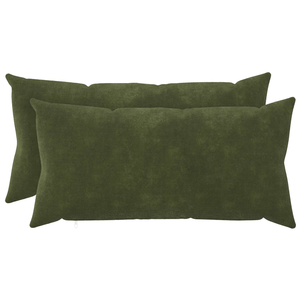 vidaXL Poszewka na poduszkę 2 pcs HEERLEN zielony 40 x 80 cm