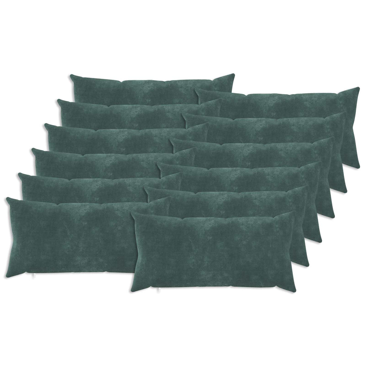 vidaXL Poszewka na poduszkę 12 pcs HEERLEN Niebieski morski 40 x 80 cm