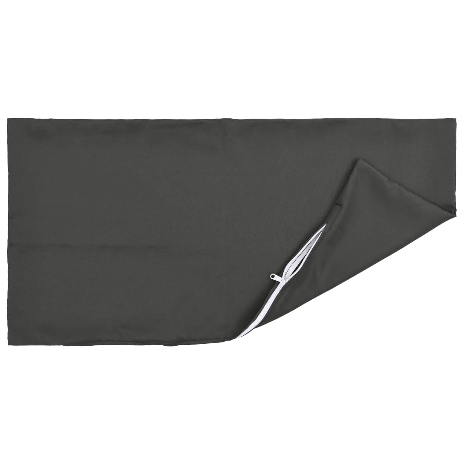 vidaXL Poszewka na poduszkę 2 pcs HEERLEN antracytowy 40 x 80 cm