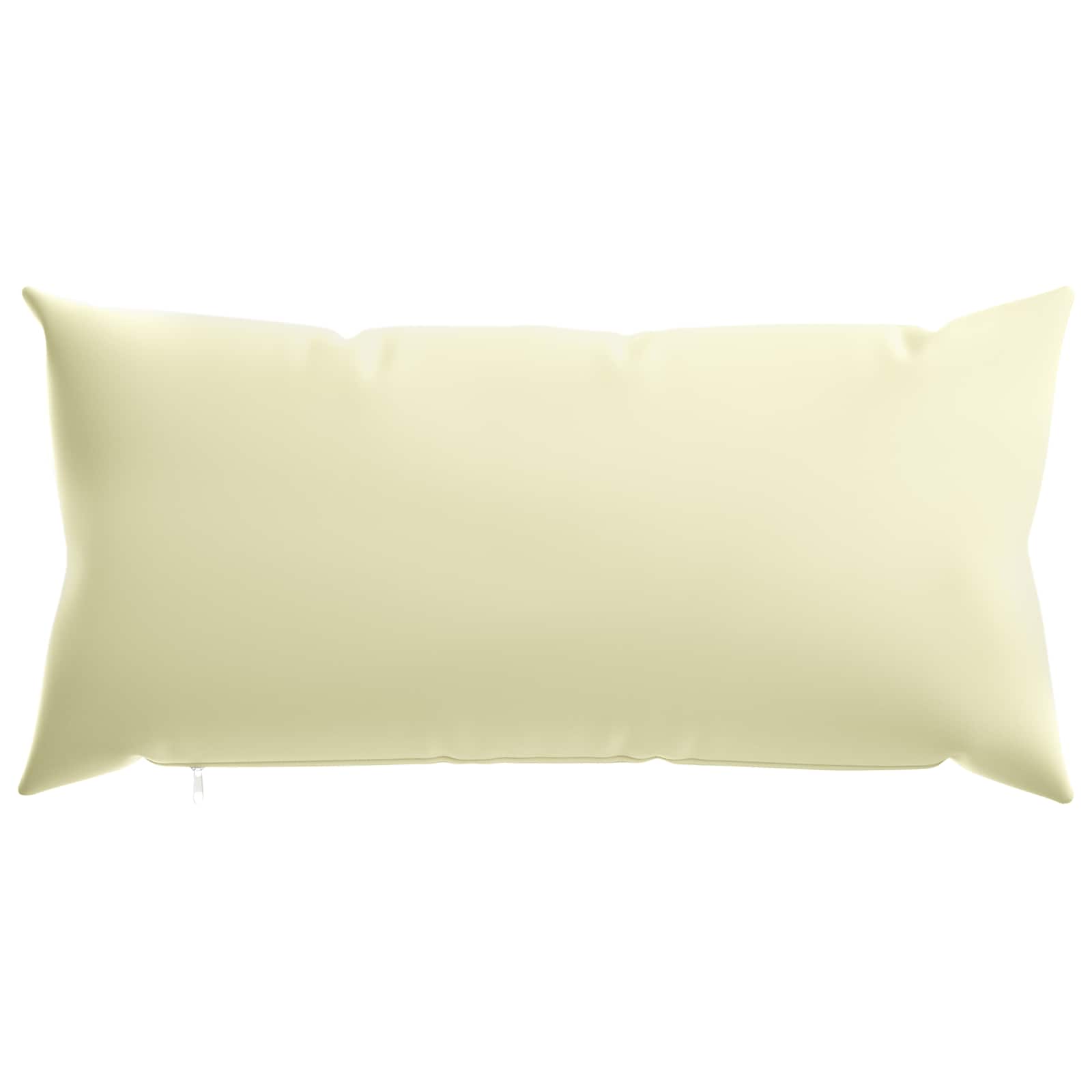 vidaXL Poszewka na poduszkę 2 pcs HEERLEN kremowy 40 x 80 cm Poliester