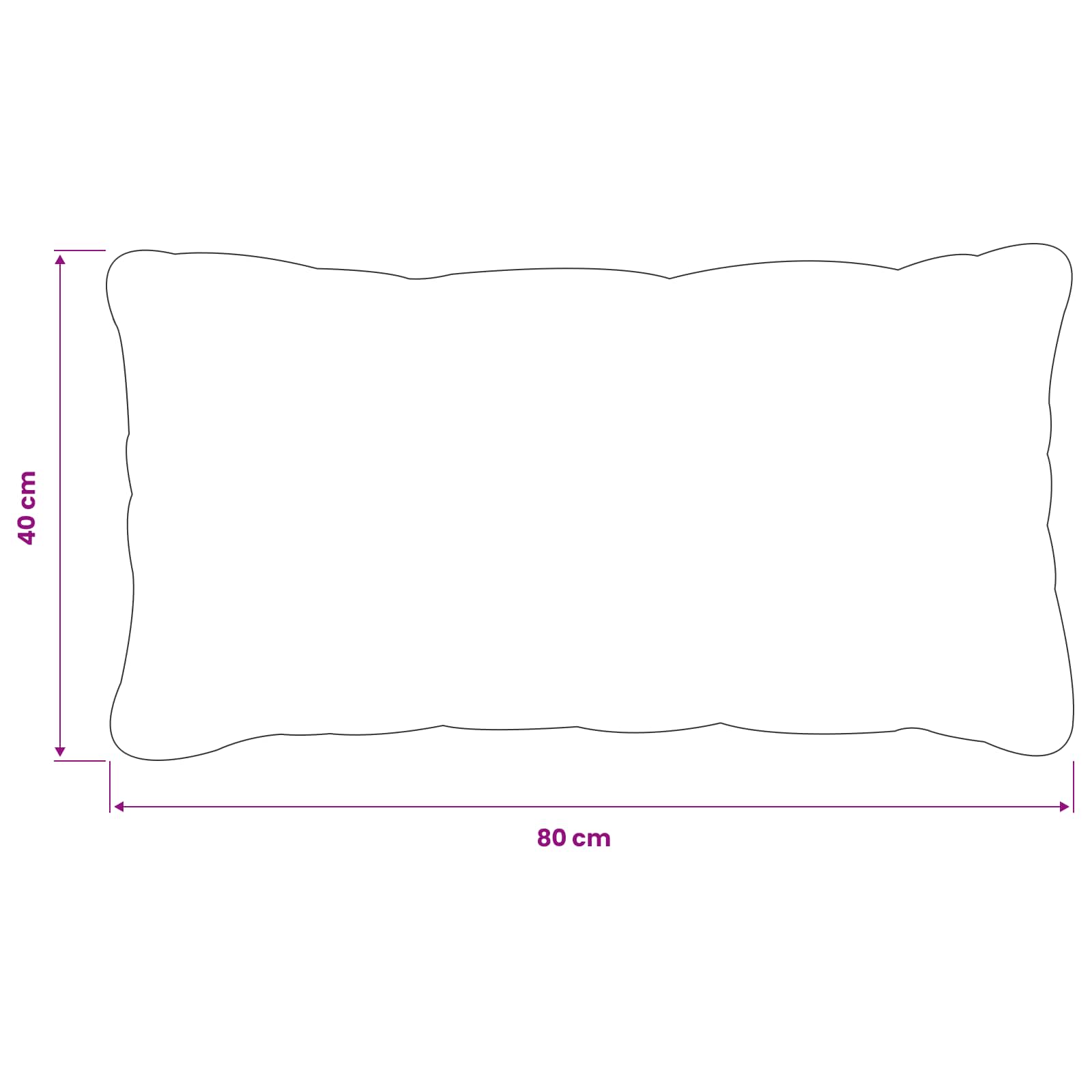 vidaXL Poszewka na poduszkę 12 pcs HEERLEN zielony 40 x 80 cm