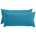 vidaXL Poszewka na poduszkę 2 pcs HEERLEN Jasnoniebieski 40 x 80 cm