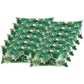vidaXL Poszewka na poduszkę 12 pcs HEERLEN motyw liści 40 x 80 cm