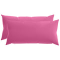 vidaXL Poszewka na poduszkę 2 pcs HEERLEN różowy 40 x 80 cm Poliester