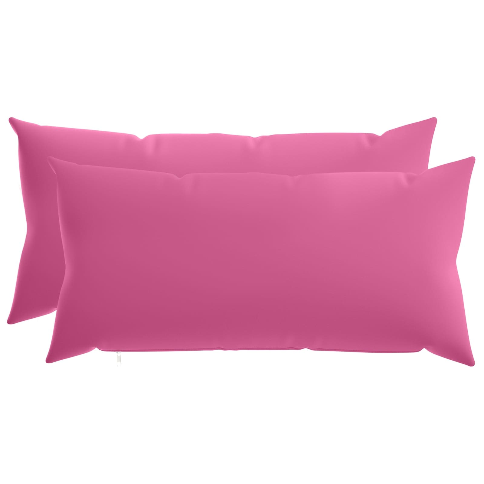 vidaXL Poszewka na poduszkę 2 pcs HEERLEN różowy 40 x 80 cm Poliester