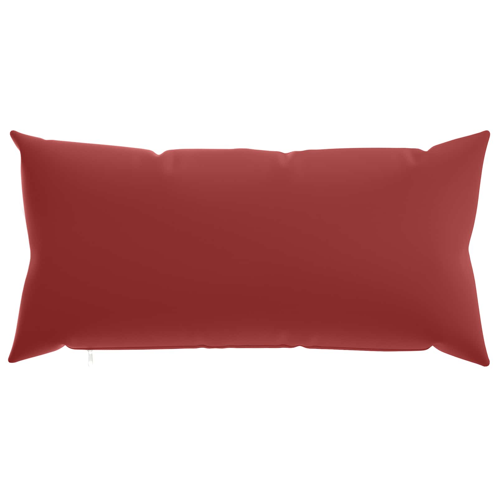 vidaXL Poszewka na poduszkę 6 pcs HEERLEN Czerwone wino 40 x 80 cm