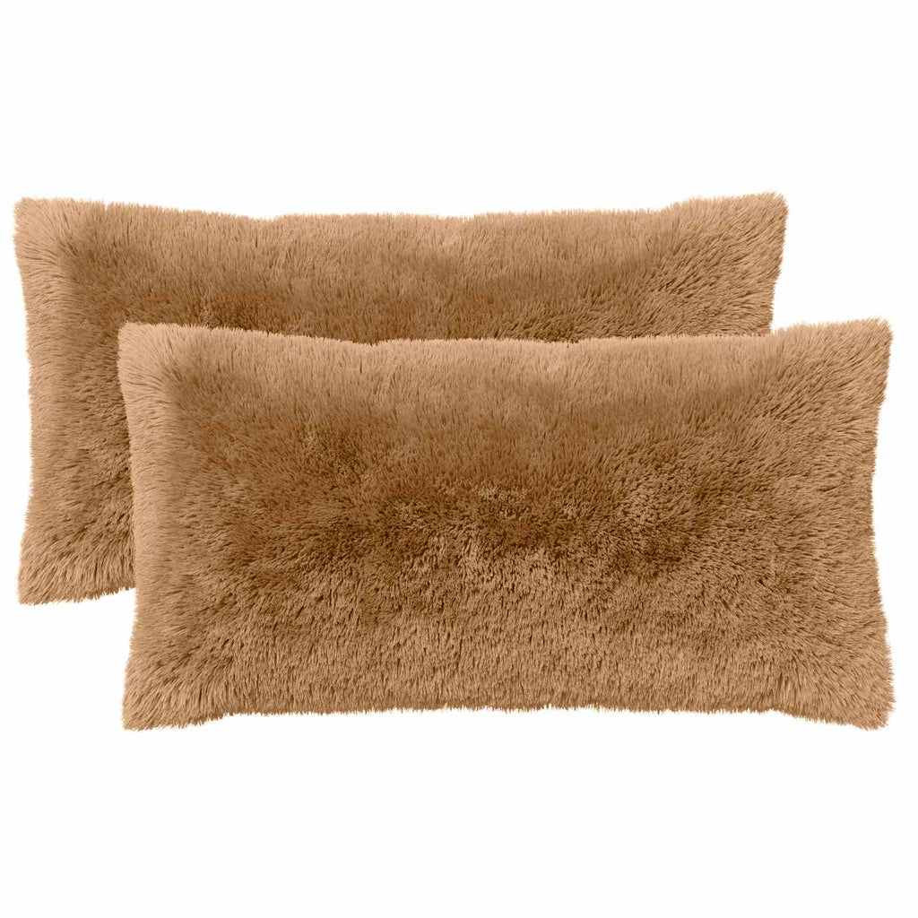 vidaXL Poszewka na poduszkę 2 pcs HEERLEN Ciemnoszary 40 x 80 cm