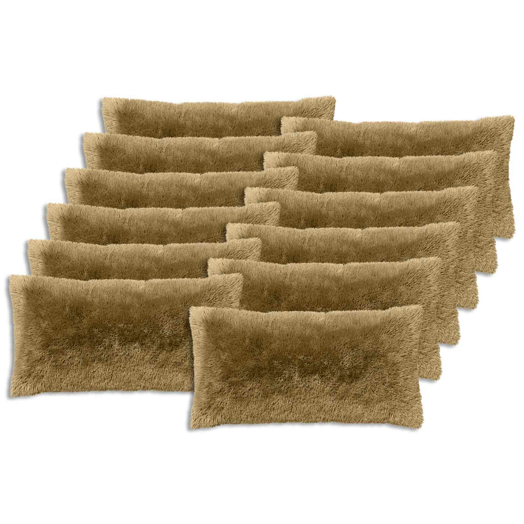 vidaXL Poszewka na poduszkę 12 pcs HEERLEN Jasnozielony 40 x 80 cm