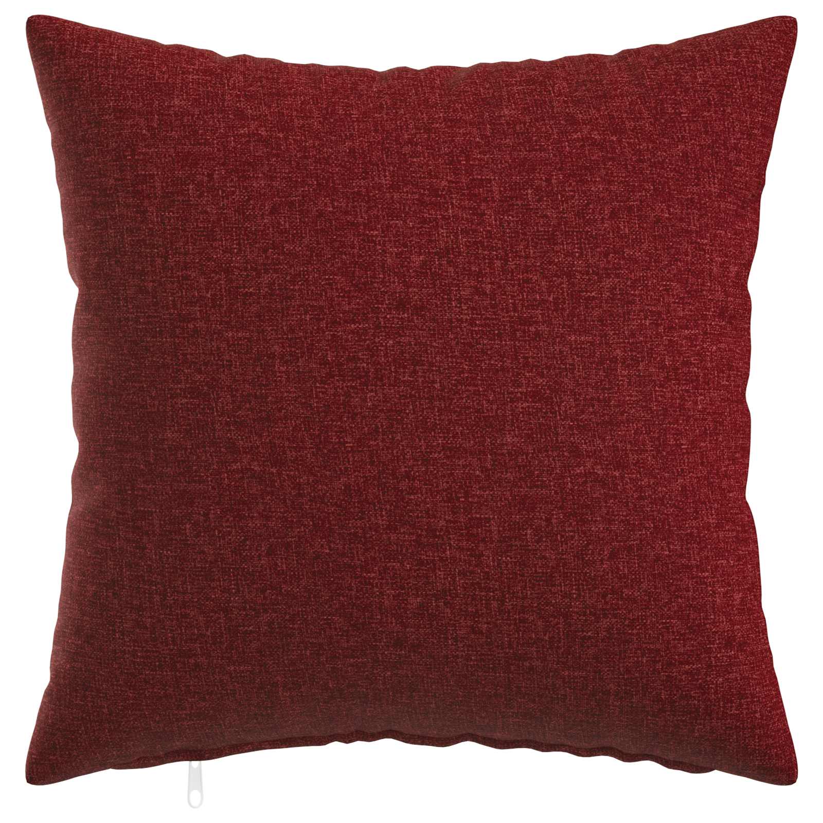 vidaXL Poszewka na poduszkę 12 szt. HEERLEN Czerwone wino 45 x 45 cm