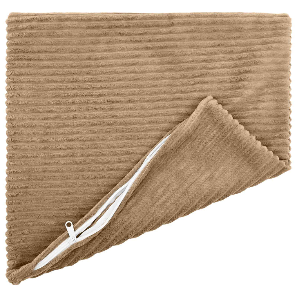 vidaXL Poszewka na poduszkę 2 pcs HEERLEN brązowy 45 x 45 cm sztruks