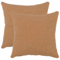 vidaXL Poszewka na poduszkę 2 pcs HEERLEN Beżowy 45 x 45 cm Bouclé