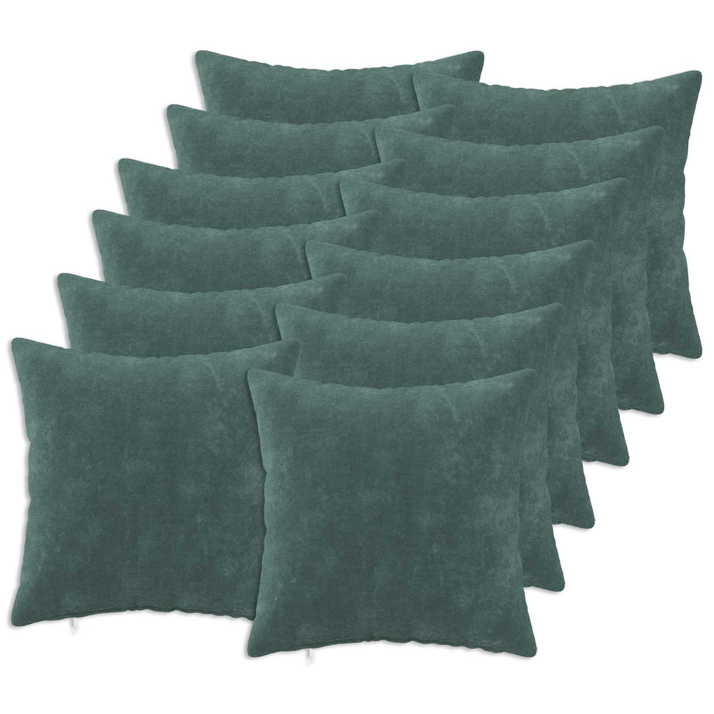 vidaXL Poszewka na poduszkę 12 pcs HEERLEN Niebieski morski 45 x 45 cm