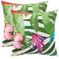 vidaXL Poszewka na poduszkę 2 pcs HEERLEN Czarny 45 x 45 cm Poliester