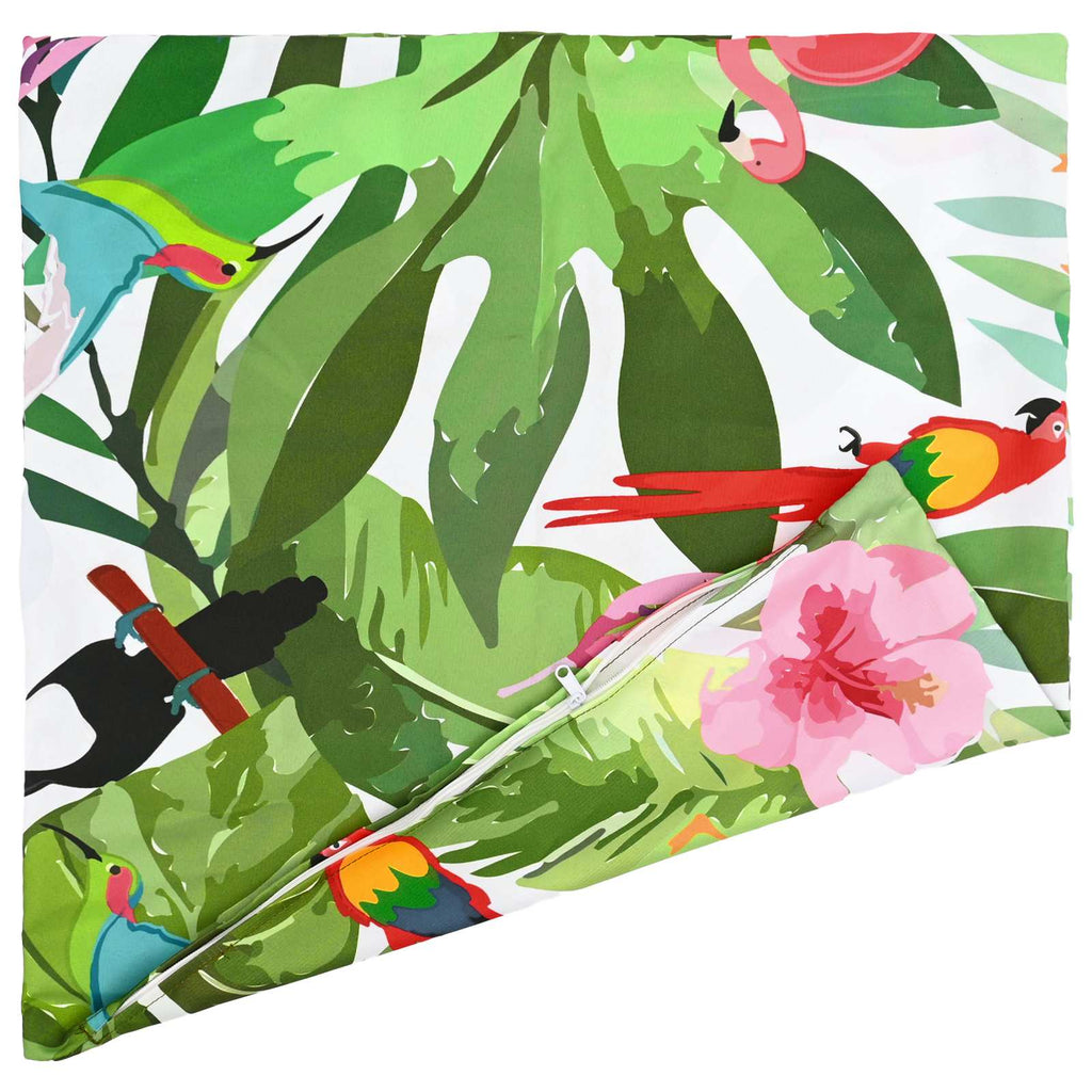 vidaXL Poszewka na poduszkę 12 pcs HEERLEN Czarny 45 x 45 cm Poliester