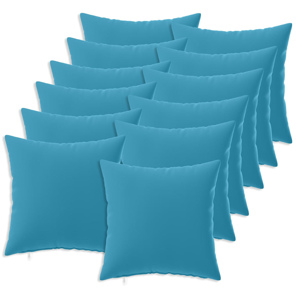 vidaXL Poszewka na poduszkę 12 pcs HEERLEN Jasnoniebieski 45 x 45 cm