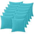 vidaXL Poszewka na poduszkę 12 pcs HEERLEN Turkusowy 45 x 45 cm