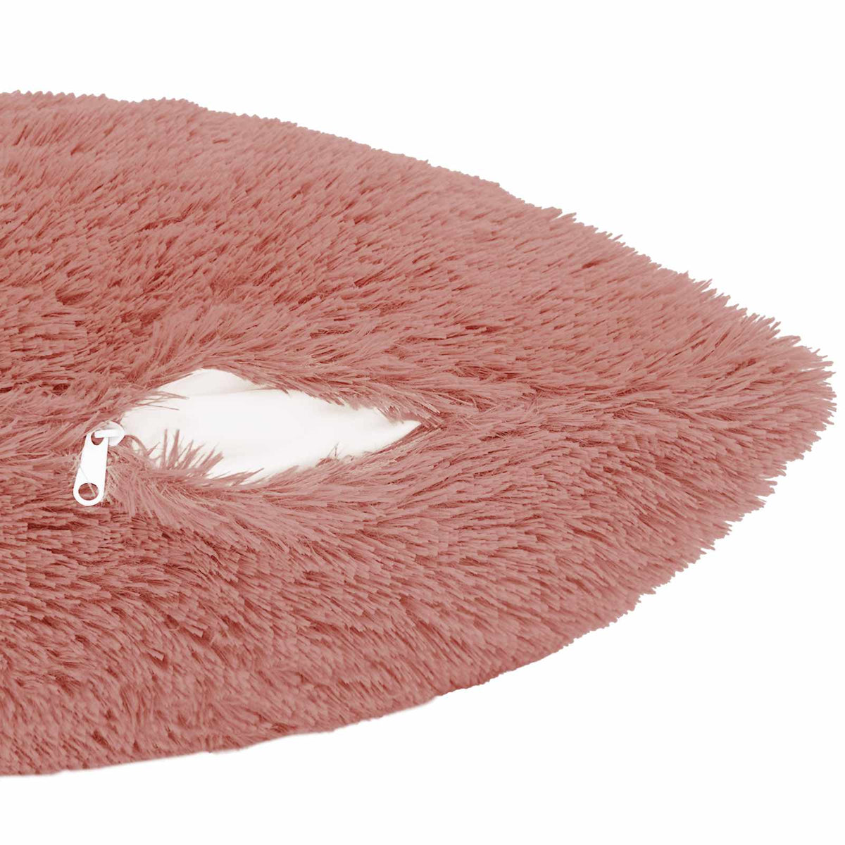 vidaXL Poszewka na poduszkę 2 pcs HEERLEN różowy 45 x 45 cm Fleece PV