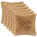 vidaXL Poszewka na poduszkę 6 pcs HEERLEN Ciemnoszary 45 x 45 cm