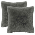 vidaXL Poszewka na poduszkę 2 pcs HEERLEN jasnoszary 45 x 45 cm