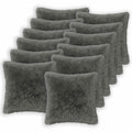 vidaXL Poszewka na poduszkę 12 pcs HEERLEN jasnoszary 45 x 45 cm