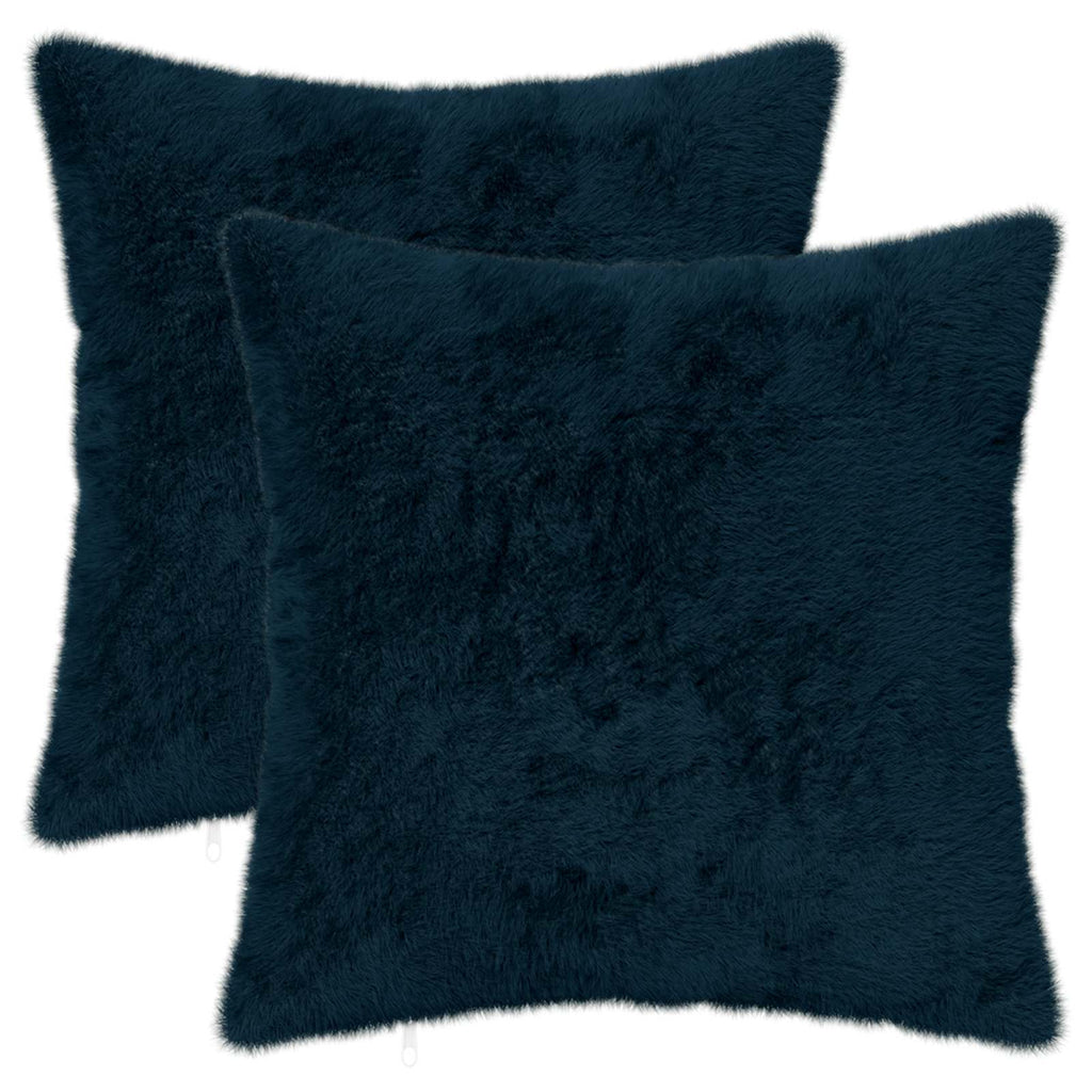 vidaXL Poszewka na poduszkę 2 szt. HEERLEN Granatowy 45 x 45 cm