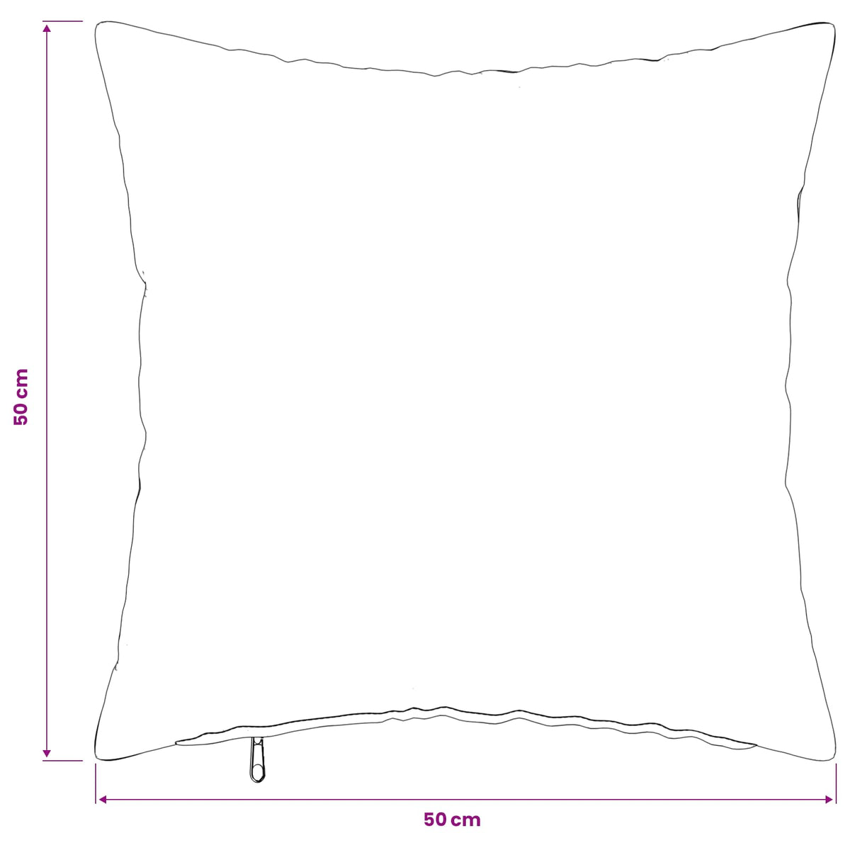 vidaXL Poszewka na poduszkę 6 szt. HEERLEN Jasnozielony 50 x 50 cm