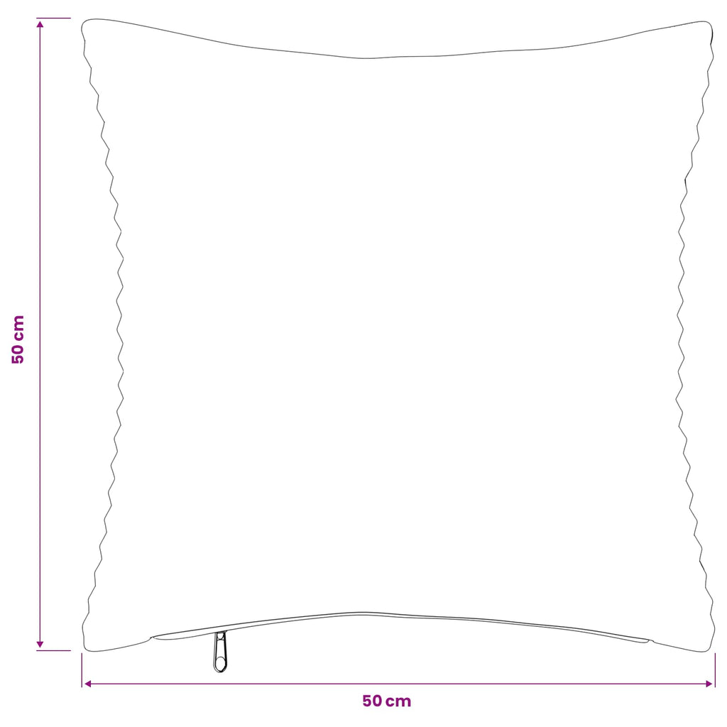 vidaXL Poszewka na poduszkę 2 pcs HEERLEN antracytowy 50 x 50 cm
