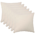 vidaXL Poszewka na poduszkę 6 pcs HEERLEN kremowy 50 x 50 cm Bouclé