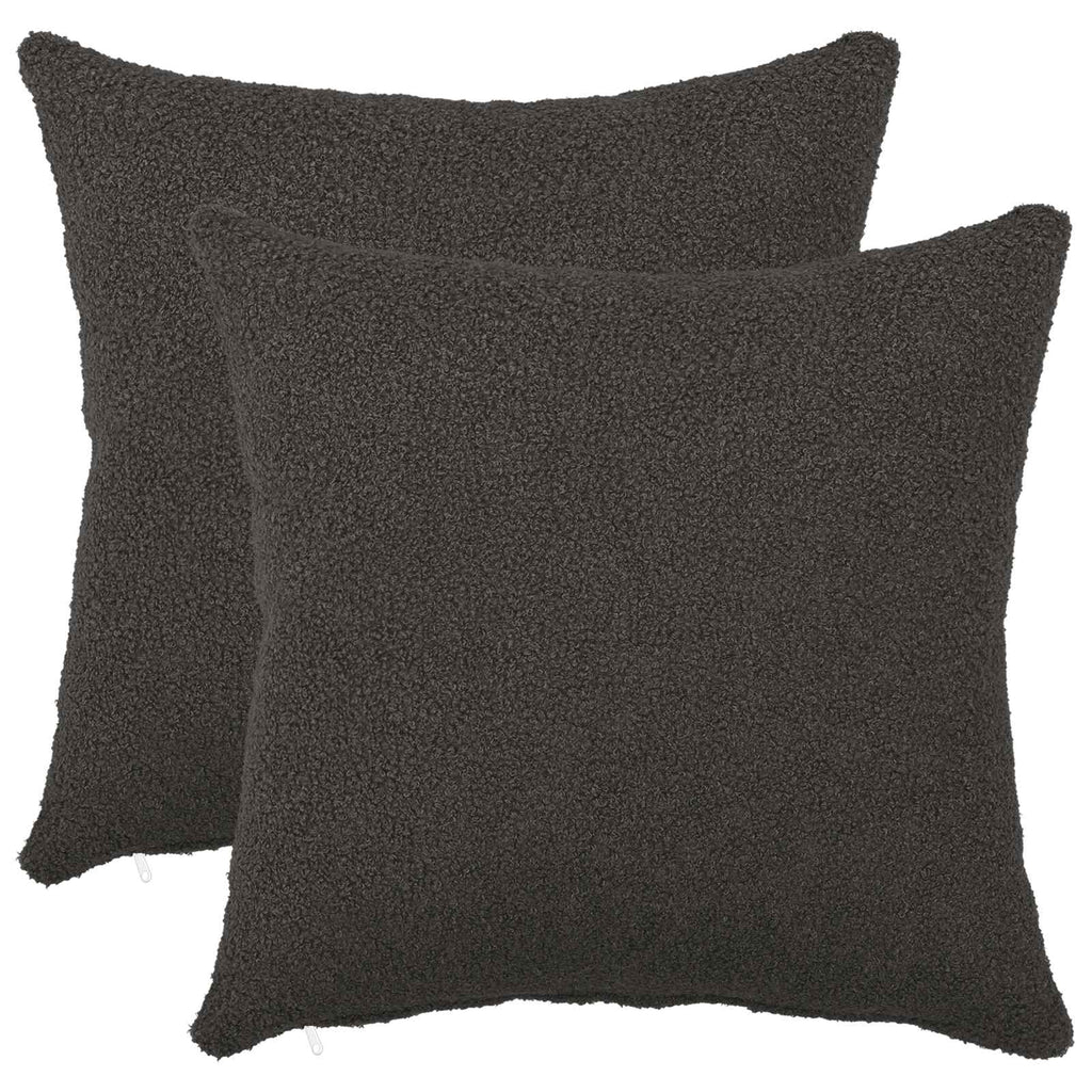 vidaXL Poszewka na poduszkę 2 pcs HEERLEN ciemnoszary 50 x 50 cm