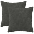vidaXL Poszewka na poduszkę 2 pcs HEERLEN antracytowy 50 x 50 cm