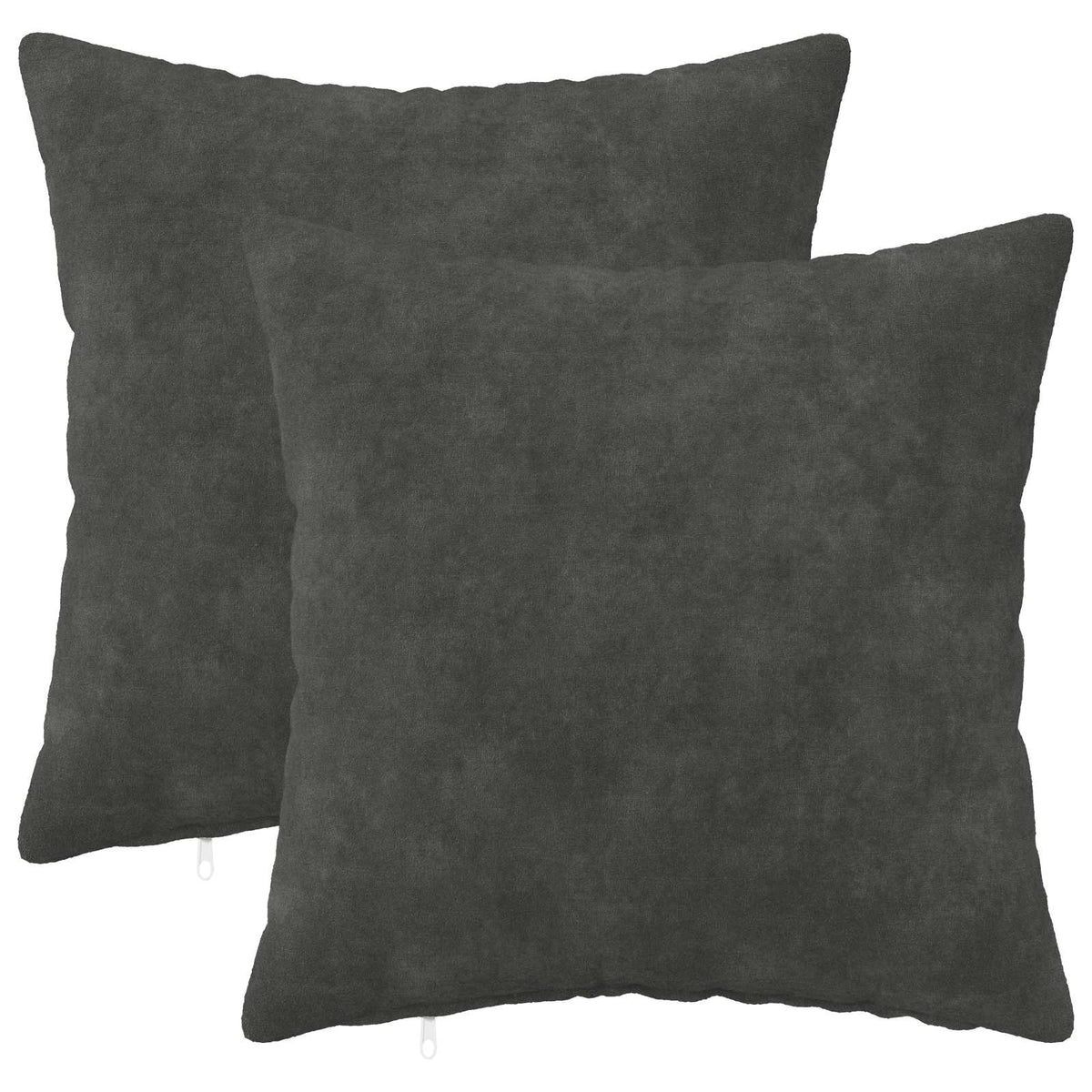 vidaXL Poszewka na poduszkę 2 pcs HEERLEN antracytowy 50 x 50 cm