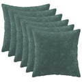 vidaXL Poszewka na poduszkę 6 pcs HEERLEN Niebieski morski 50 x 50 cm