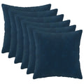 vidaXL Poszewka na poduszkę 6 pcs HEERLEN niebieski 50 x 50 cm