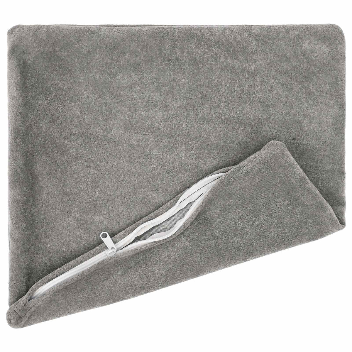 vidaXL Poszewka na poduszkę 2 pcs HEERLEN jasnoszary 50 x 50 cm