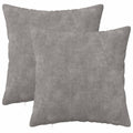 vidaXL Poszewka na poduszkę 2 pcs HEERLEN jasnoszary 50 x 50 cm