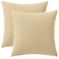 vidaXL Poszewka na poduszkę 2 pcs HEERLEN Beżowy 50 x 50 cm Poliester