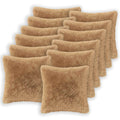 vidaXL Poszewka na poduszkę 12 pcs HEERLEN Ciemnoszary 50 x 50 cm