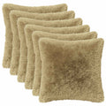 vidaXL Poszewka na poduszkę 6 pcs HEERLEN Jasnozielony 50 x 50 cm