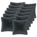 vidaXL Poszewka na poduszkę 12 pcs HEERLEN antracytowy 50 x 50 cm
