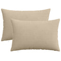 vidaXL Poszewka na poduszkę 2 pcs HEERLEN Ciemnoszary 50 x 70 cm