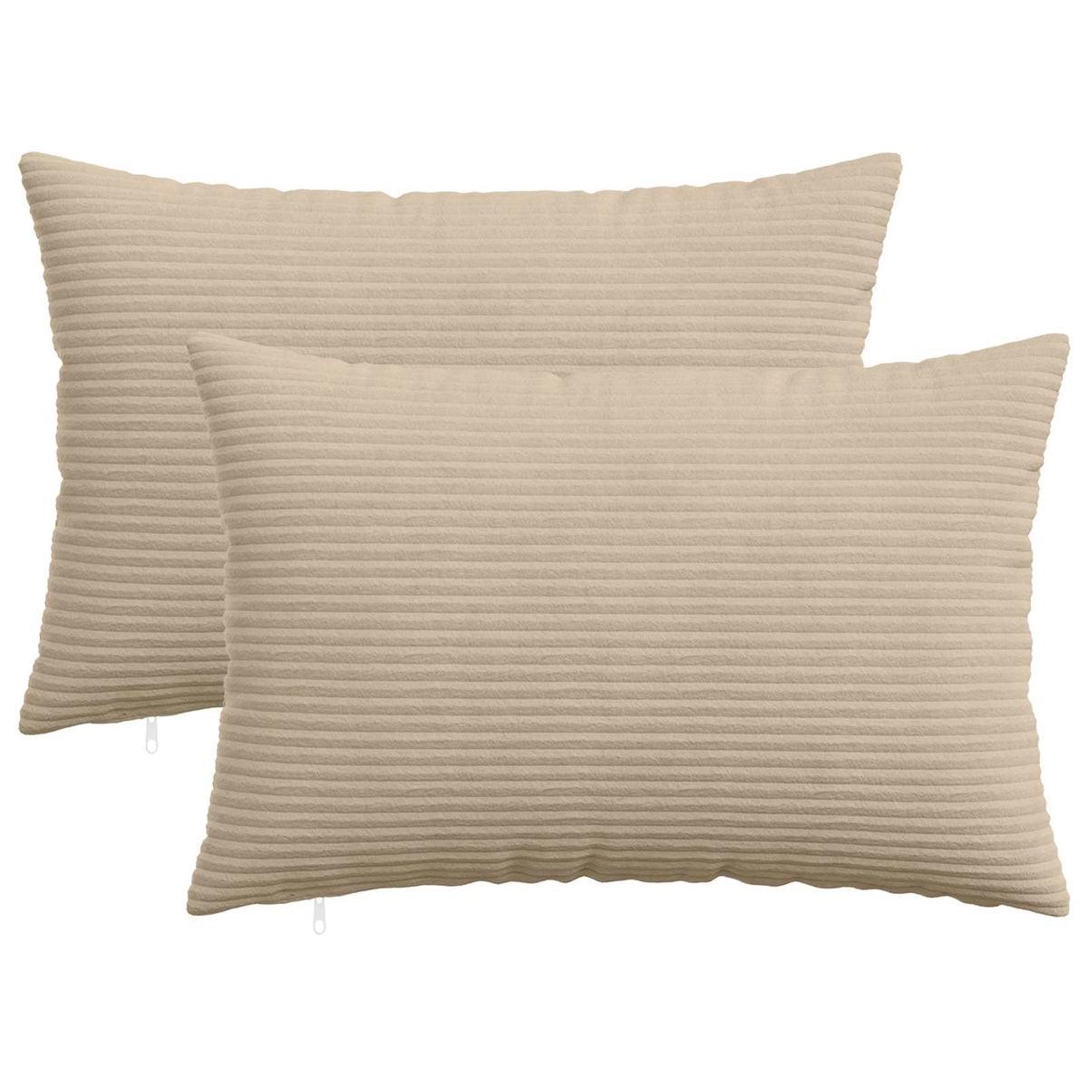 vidaXL Poszewka na poduszkę 2 pcs HEERLEN Ciemnoszary 50 x 70 cm