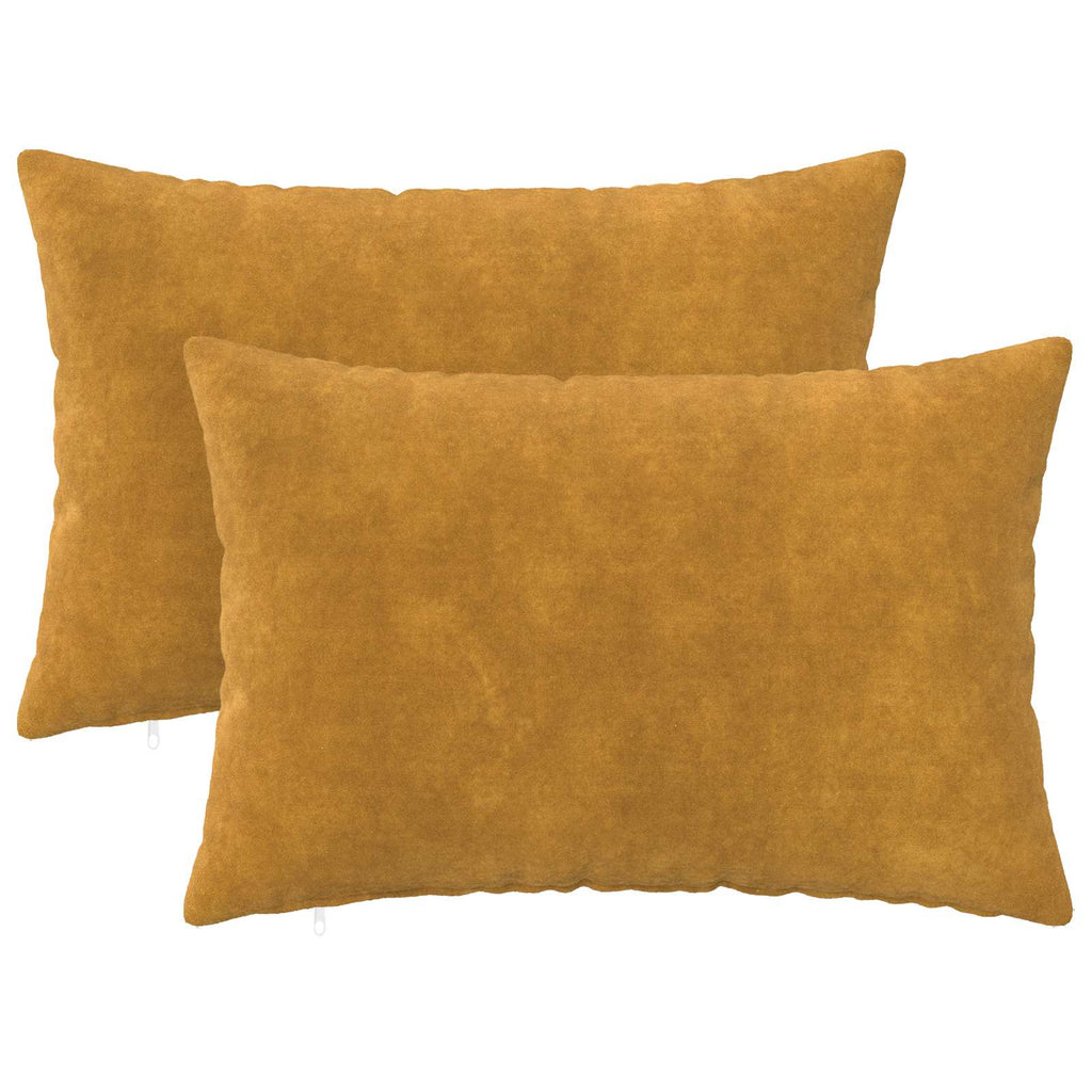 vidaXL Poszewka na poduszkę 2 pcs HEERLEN żółty 50 x 70 cm