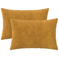 vidaXL Poszewka na poduszkę 2 pcs HEERLEN żółty 50 x 70 cm