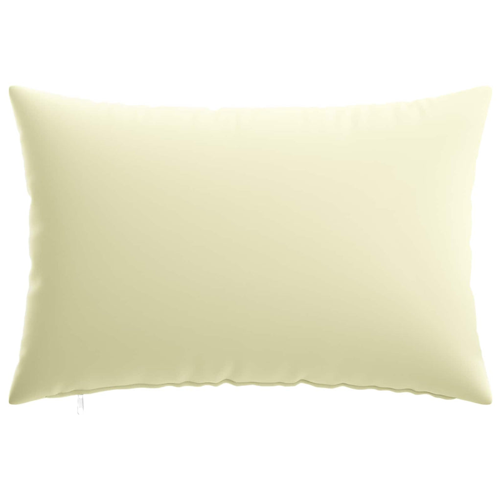 vidaXL Poszewka na poduszkę 6 pcs HEERLEN kremowy 50 x 70 cm Poliester