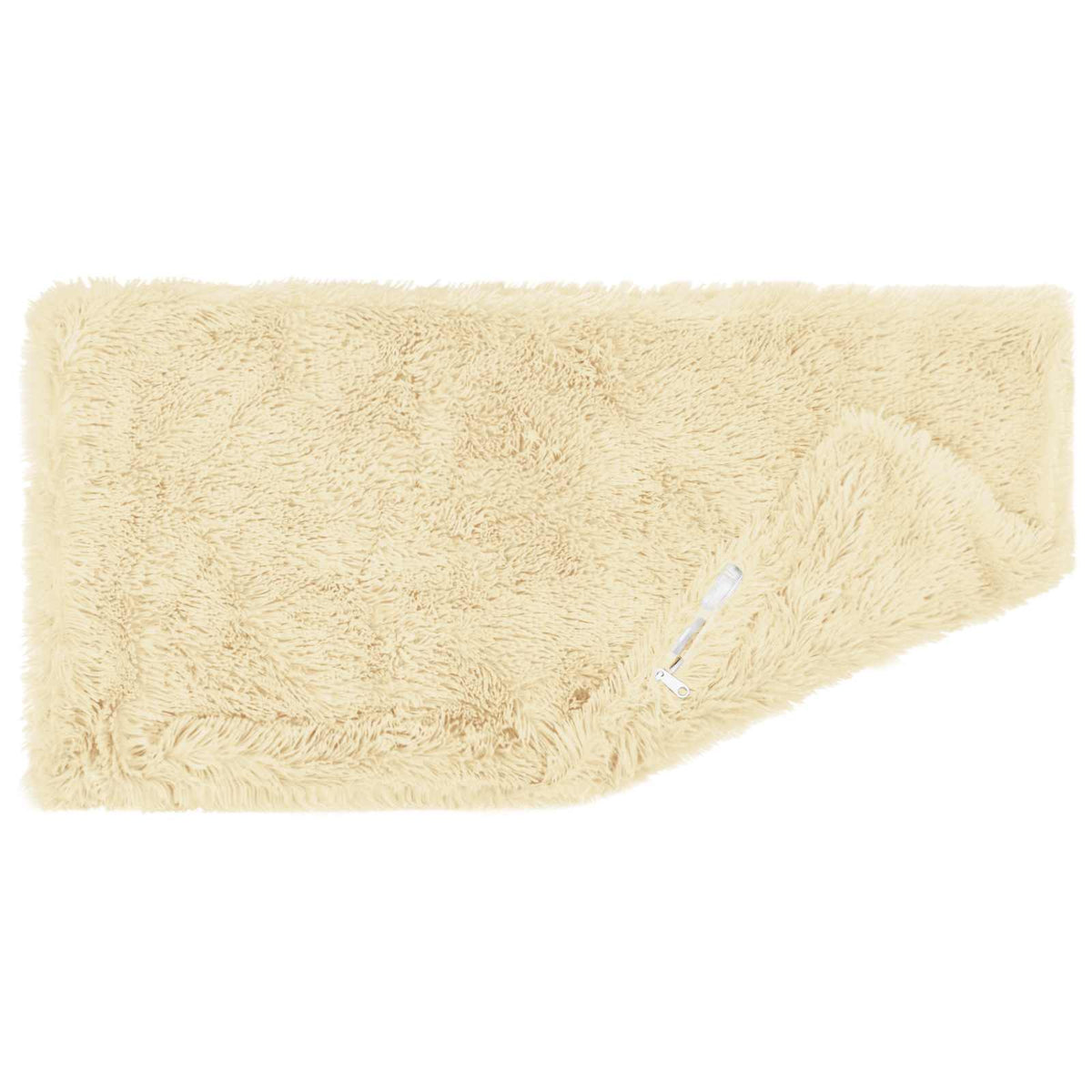 vidaXL Poszewka na poduszkę 2 pcs HEERLEN kremowy 50 x 70 cm Fleece PV