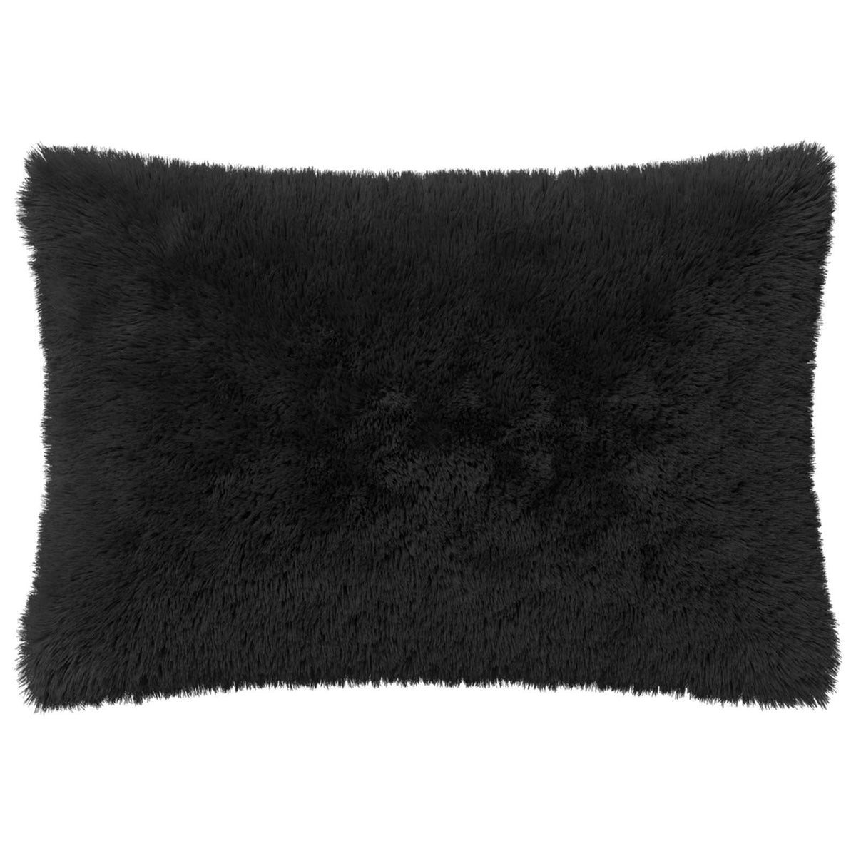 vidaXL Poszewka na poduszkę 2 pcs HEERLEN Czarny 50 x 70 cm Fleece PV