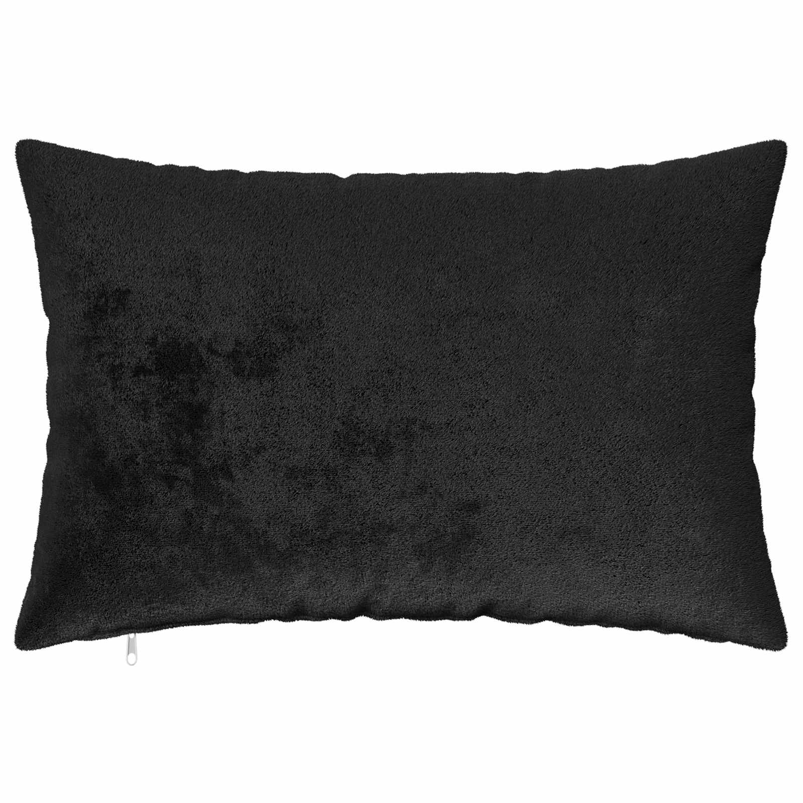 vidaXL Poszewka na poduszkę 2 pcs HEERLEN Czarny 50 x 70 cm Flanela