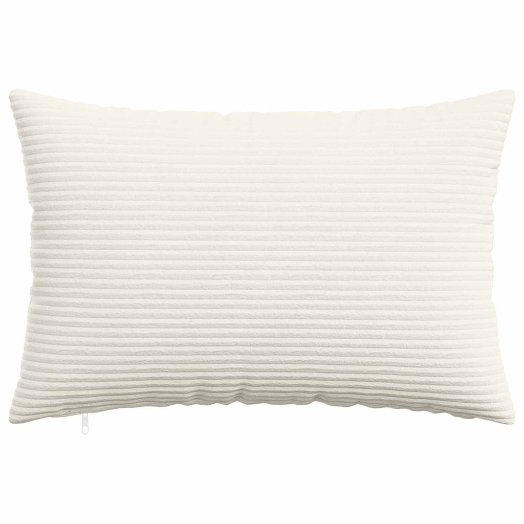 vidaXL Poszewka na poduszkę 6 pcs HEERLEN kremowy 50 x 75 cm sztruks
